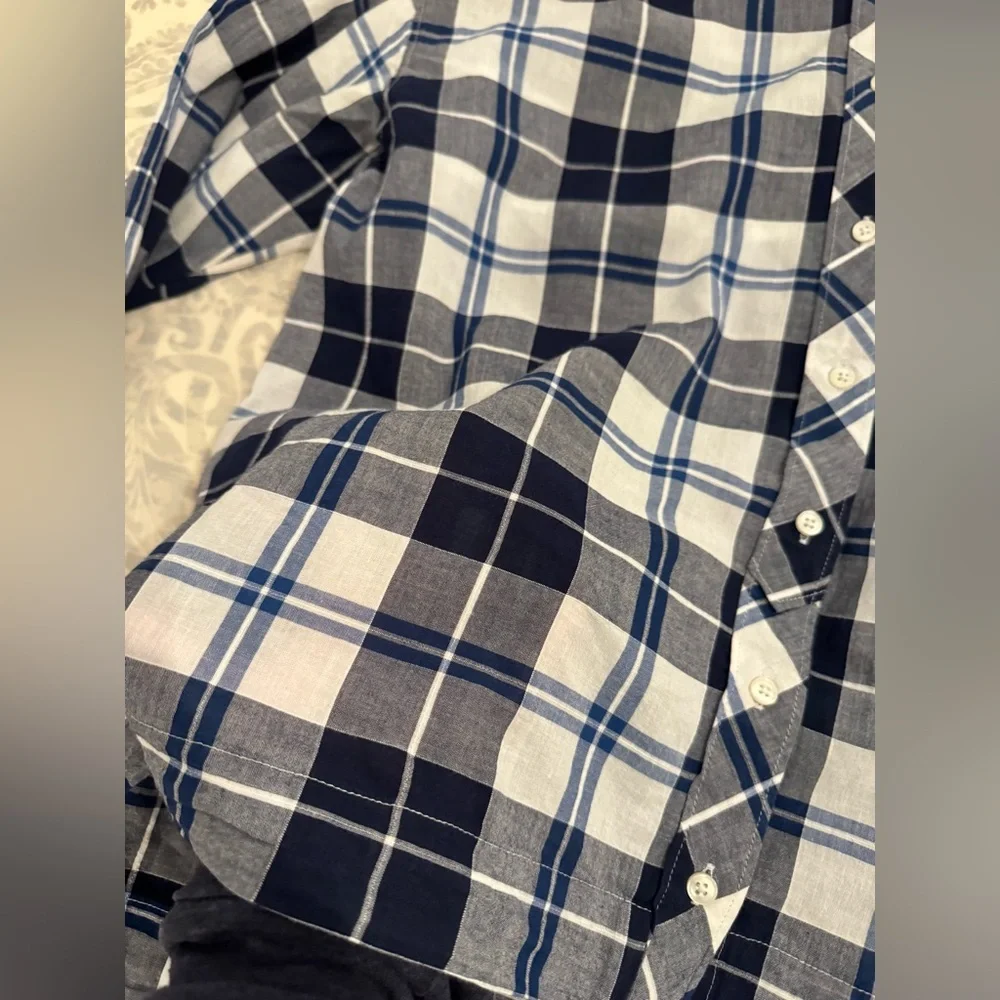 EUC J.Crew Plaid Shirt (L)
